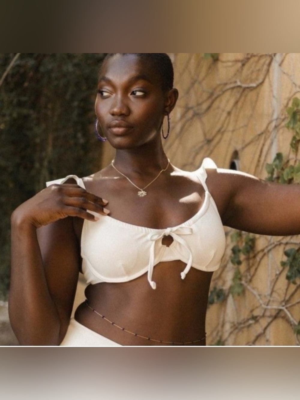Toluca Swim Angelina Underwire Top - Ivory
